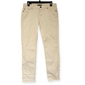 Fidelity Axl Twill Bone Relaxed Skinny Jeans Size 26x31
